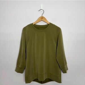 Lululemon Softstreme Draped-Back Crew